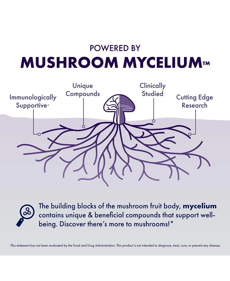 Host Defense MycoBotanicals Brain Capsules, 120 ct (Pack of Two 60 ct Units)