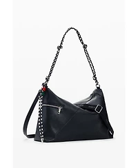 Desigual Women's Large bag with logo charm