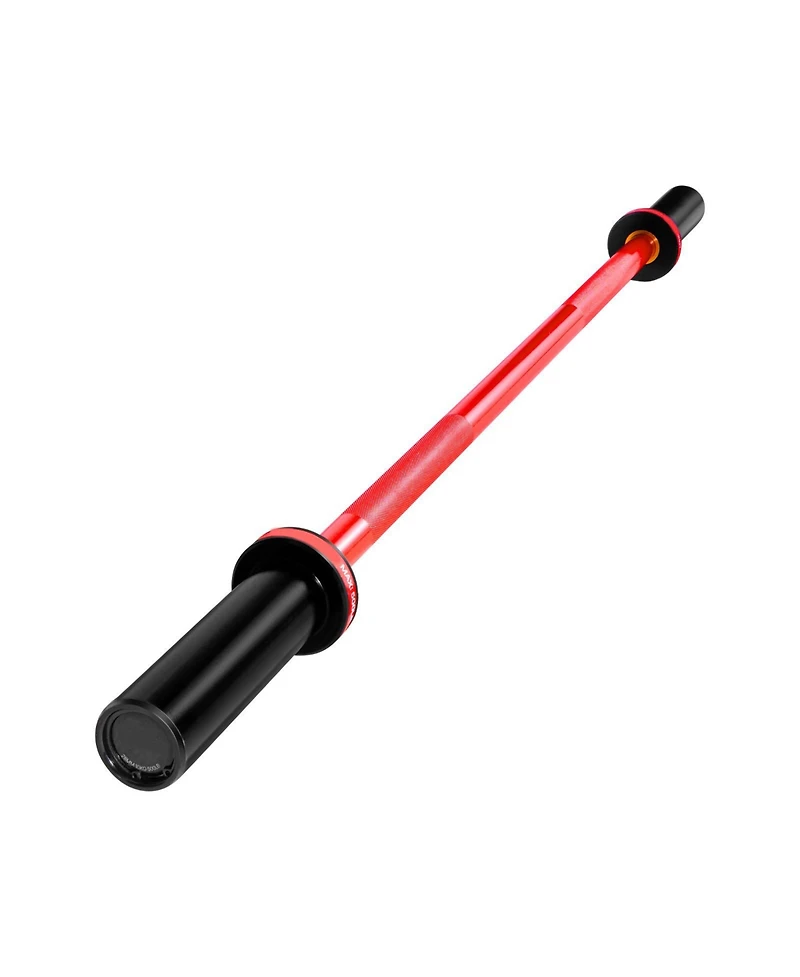 Sugfit 4FT Barbell Bar 2-Inch Olympic Weight Bar Knurled Grip 550 Lb Capacity