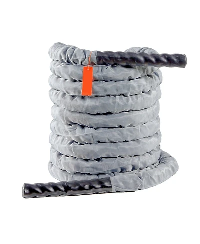 Sugfit Battle Rope 30Ft 1.5" Heavy Exercise Rope with Protective Sleeve