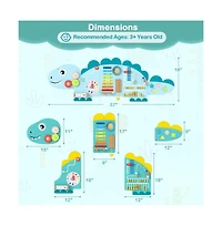 Hongge 11 1 Dinosaur Busy Board Wall Activity Panels