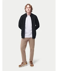 Gobi Cashmere Men's High Neck Full-Zip Cashmere Cardigan