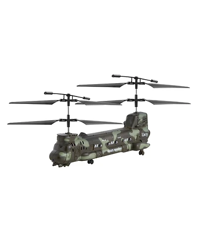 Hongge Rc Helicopter 2.4GHz Military 3.5-Channel with Led Lights