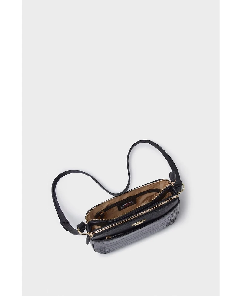 Osprey London The Kellie Leather Crossbody Bag