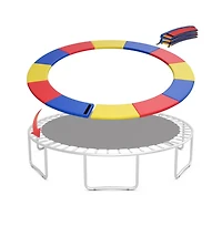 Hongge 16 Foot Trampoline Replacement Safety Pad with Fixing Straps