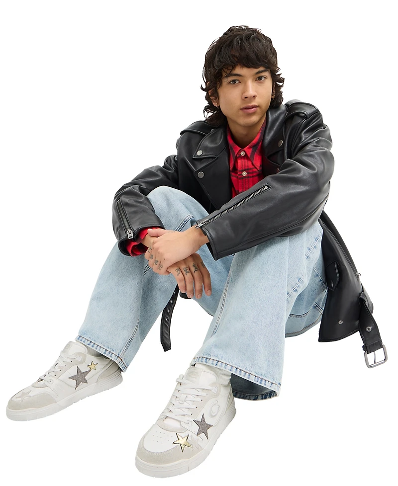 Coach Men's Soho Stars Lace-Up Sneakers