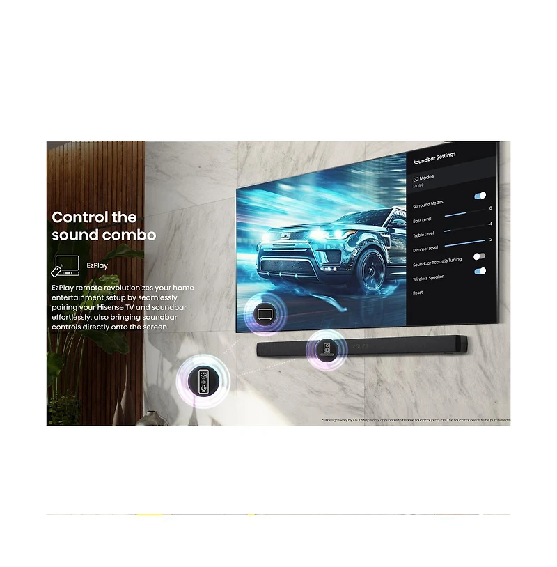 Hisense 55" QD6 Series 4K Qled Smart Fire Tv with Quantum Dot Color, Dolby Vision Hdr & Dts Audio