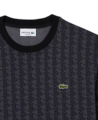 Lacoste Men's Allover Monogram Regular and Big & Tall T-Shirt