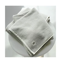 Cariloha Two Toned Bath Sheet | Laguna Blue 40"x72"| Turkish Cotton & Viscose Material Blend Extra Smooth, Odor Resistant and Highly Absorbent