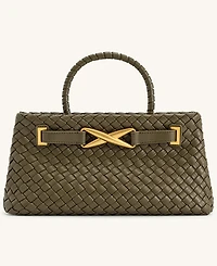 Jw Pei Elora Small Woven Tote Bag