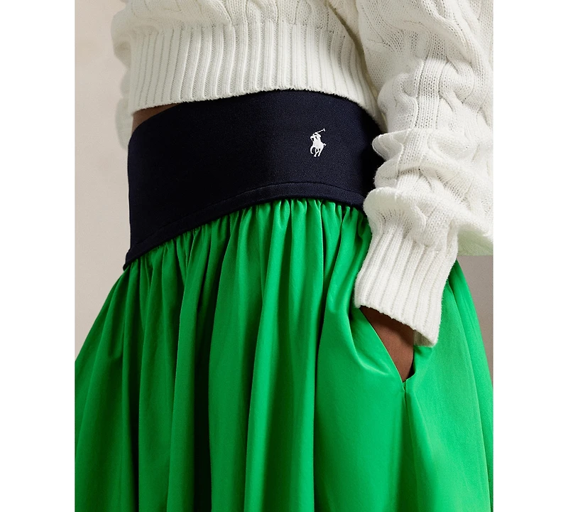 Polo Ralph Lauren Women's Shirred A-Line Skirt