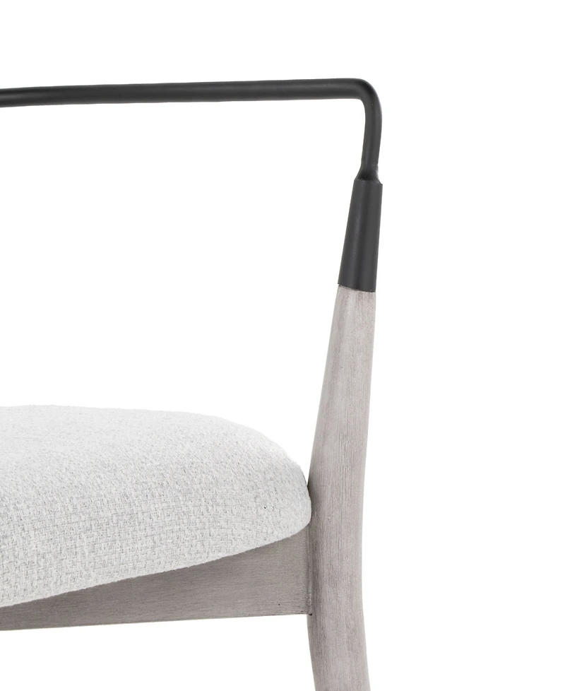 Lumisource Fabric Savannah Contemporary Dining Chair, Set of 2