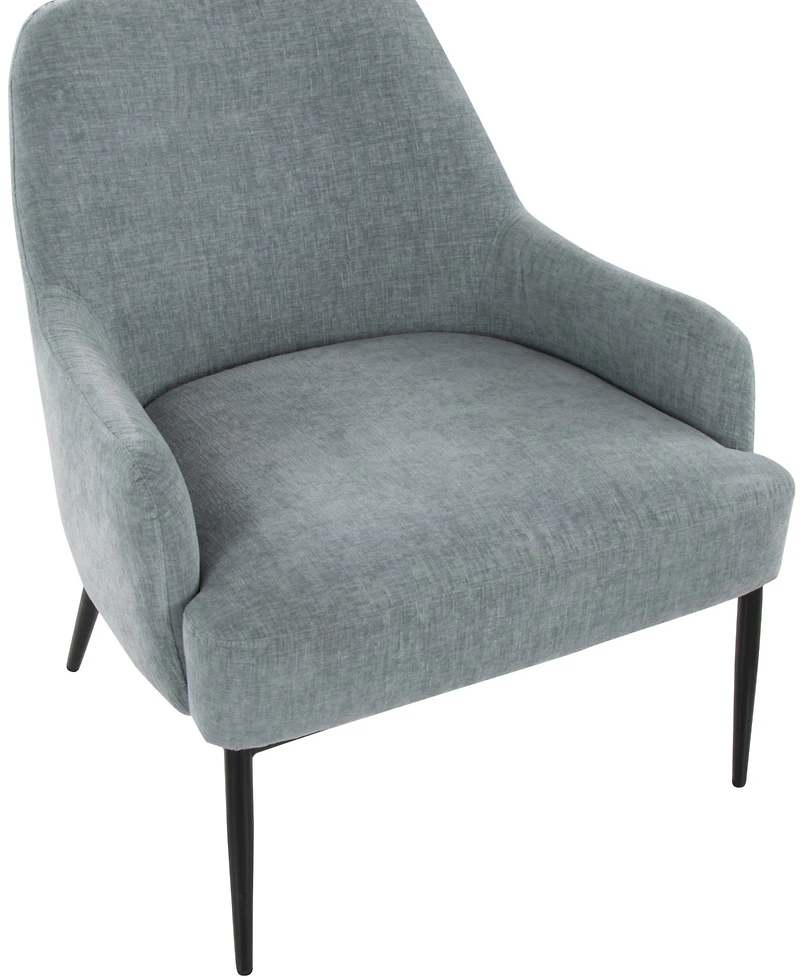 Lumisource 31" Fabric Marcel Contemporary Accent Chair