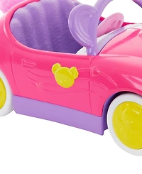 Barbie Adorable Chelsea Vehicle Set with Blonde Small Doll, Toy Car and Teddy Bear Accessory