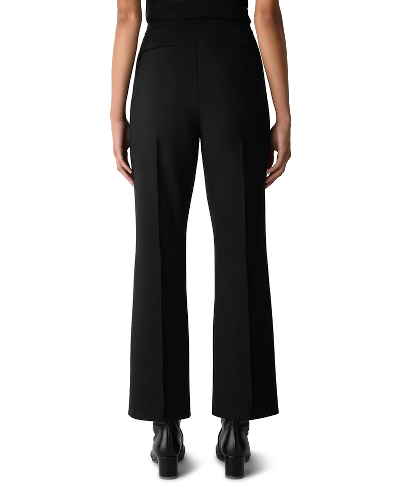 Eileen Fisher Petite High Waisted Ankle Kick Pants