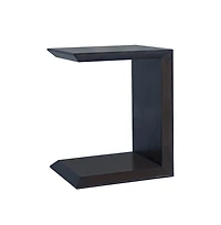 Jofran Nobu Modern Beveled Angle Wood Accent End C-Table
