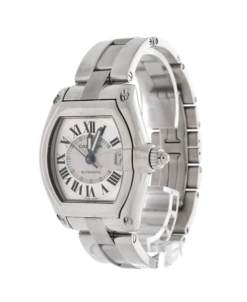 Pre-Owned Cartier Roadstar Automatic Watch in Stainless Steel 37mm