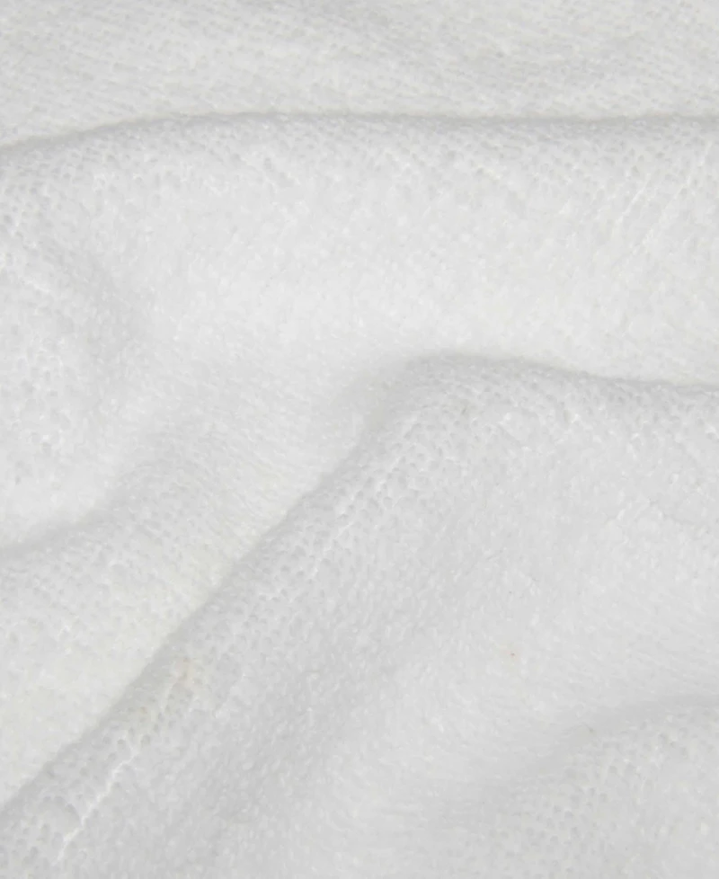 Linery & Co Quick-Dry Cotton Decorative Border 6 Pack Hand Towel Set