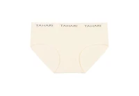Tahari Girls 4-Pack Seamless Solid Color Hipsters with Logo Waistband