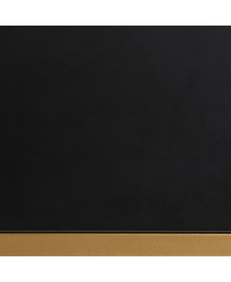 Baxton Studio Beagan 15.7" Metal Contemporary Console Table