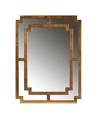 Boxton Studio Dayana 36" Wood Contemporary Accent Wall Mirror