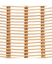 Furniture Colorado 32.3" Rattan Bohemian Accent Chair