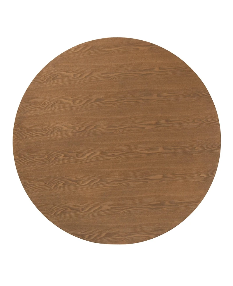 Boxton Studio Denmark 39.4" Wood Mid-Century Dining Table