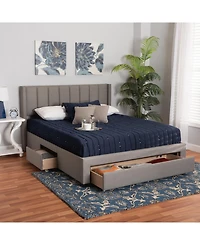 Boxton Studio Coronado 83.3" Mid-Century Full Storage Platform Bed