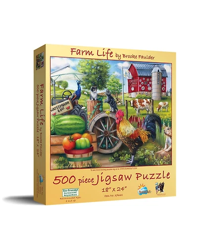 SunsOut Farm Life 500 piece Jigsaw Puzzle for Adults