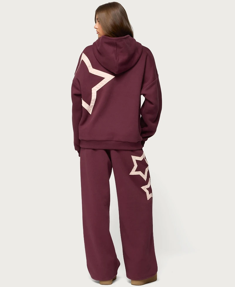 Edikted Women's Starly Straight Leg Sweatpants