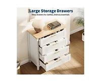 gaomon Fluted Dresser for Bedroom