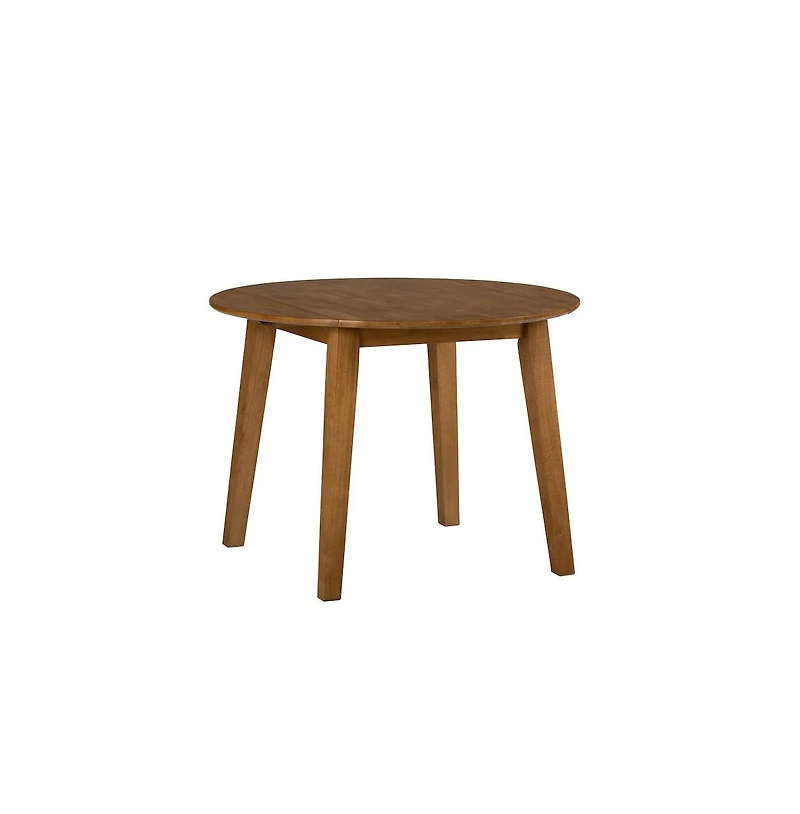 Jofran Simplicity Solid Wood Classic Round Drop-leaf Table