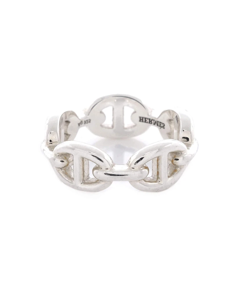 Pre-Owned Hermes Chaine d'Ancre Enchainee Ring