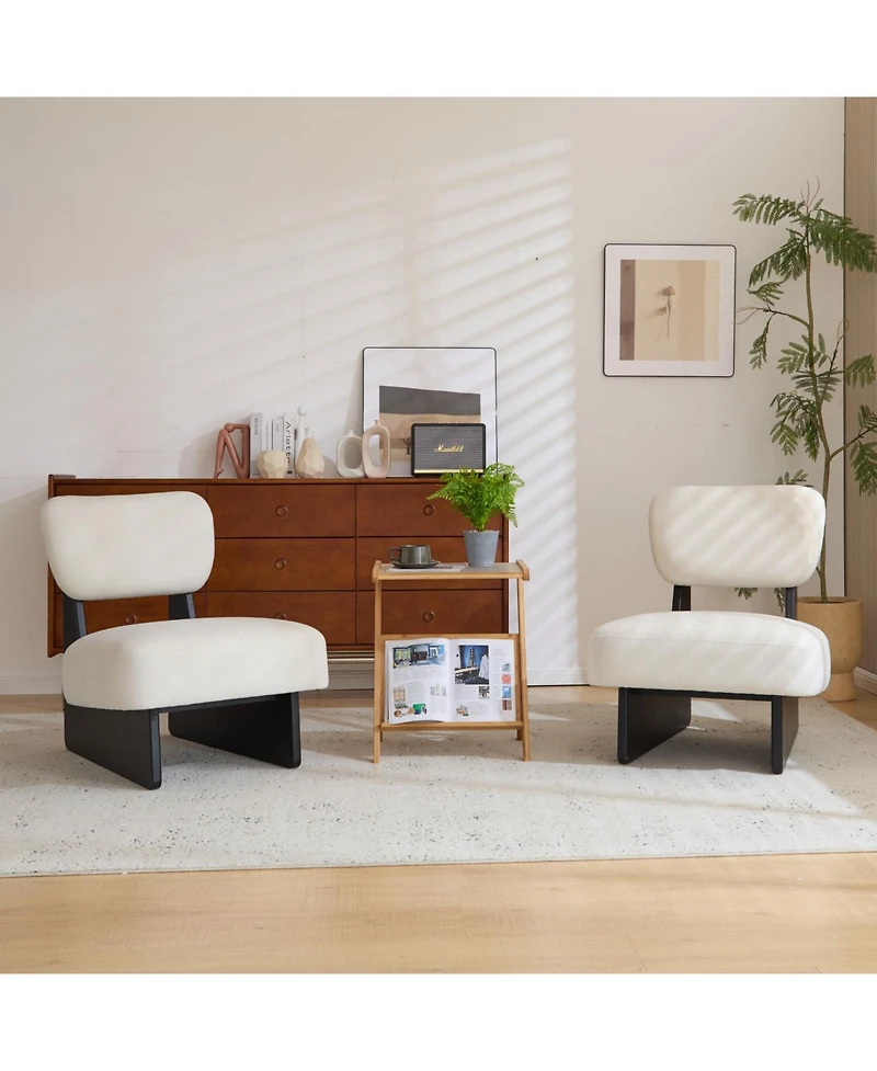 Streamdale Furniture Lounge Chair Set of 2 - Modern Accent Seating