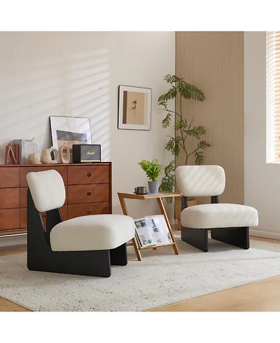 Streamdale Furniture Lounge Chair Set of 2 - Modern Accent Seating