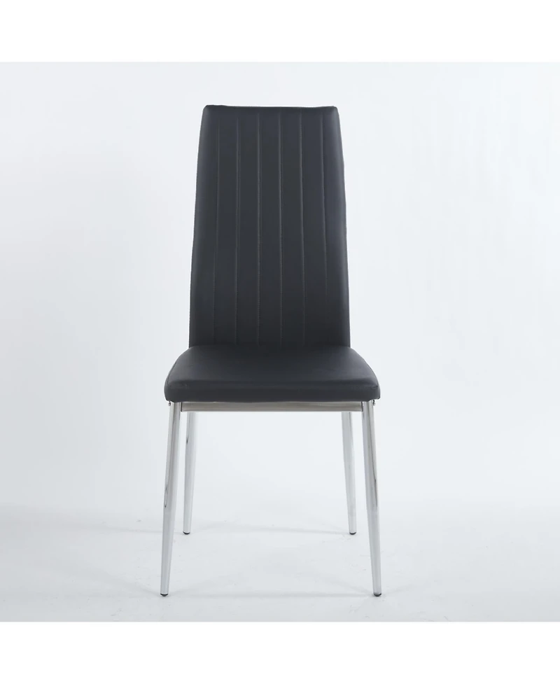 Streamdale Furniture Chair Set of 4 for Home or Office Use