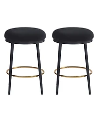 Streamdale Furniture Modern Counter Stools, Set of 2 (24.75