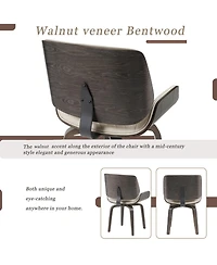 Streamdale Furniture Mid-Century Swivel Dining Chairs (Set of 2)