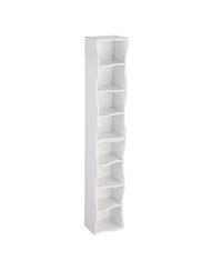 Streamdale Furniture Wavy 8-Layer Adjustable Bookshelf