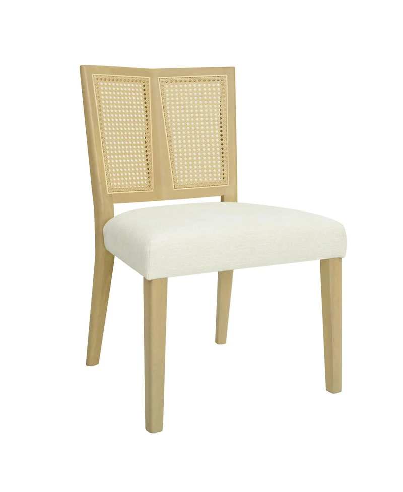 Streamdale Furniture Rattan Dining Chair Without Arm Set of 2