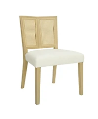 Streamdale Furniture Rattan Dining Chair Without Arm Set of 2