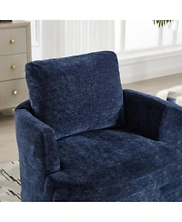 Streamdale Furniture 360 Swivel Chenille Chair- Comfortable, Breathable
