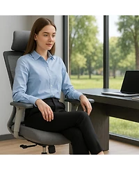 Streamdale Furniture High Back Mesh Office Chair-8322H-gr