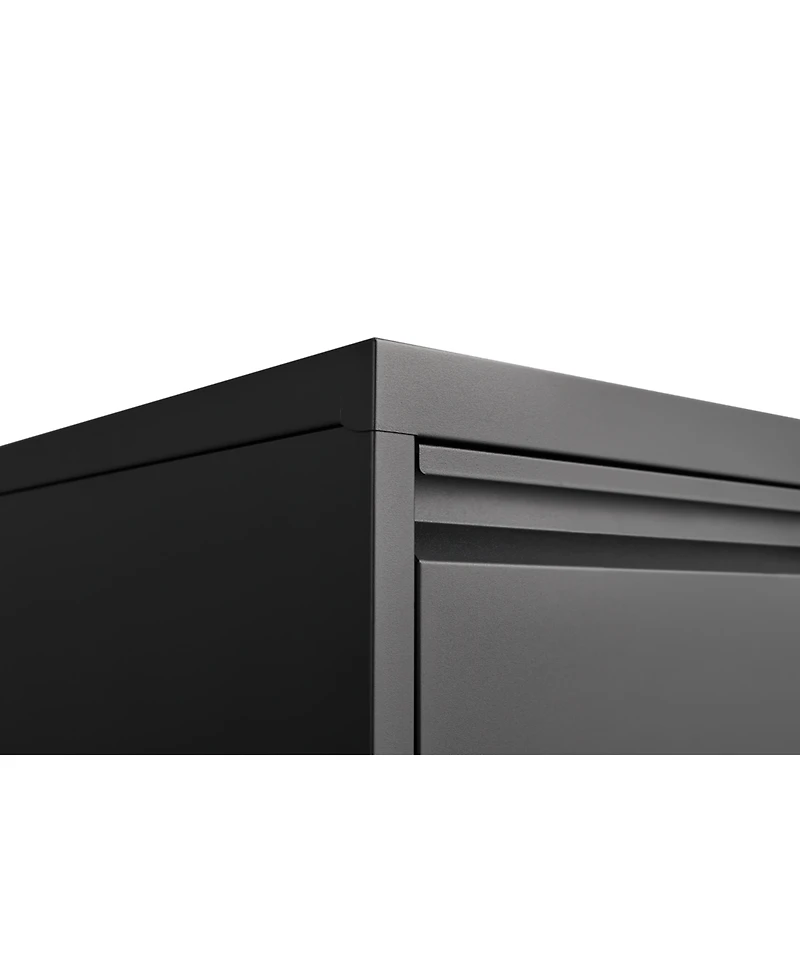 Streamdale Furniture 4-Drawer File Cabinet with Lock, Home Office Organizer