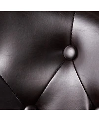 Streamdale Furniture 360 Degree Swivel Bar Stool with Stunning Nailhead Trim, Set of 2