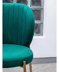 Streamdale Furniture White Round Dining Set with 2 Chairs