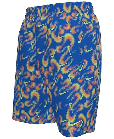 Nike Boys' 8-18 Airbrushfetti 7 Volley Stretch Waistband Shorts
