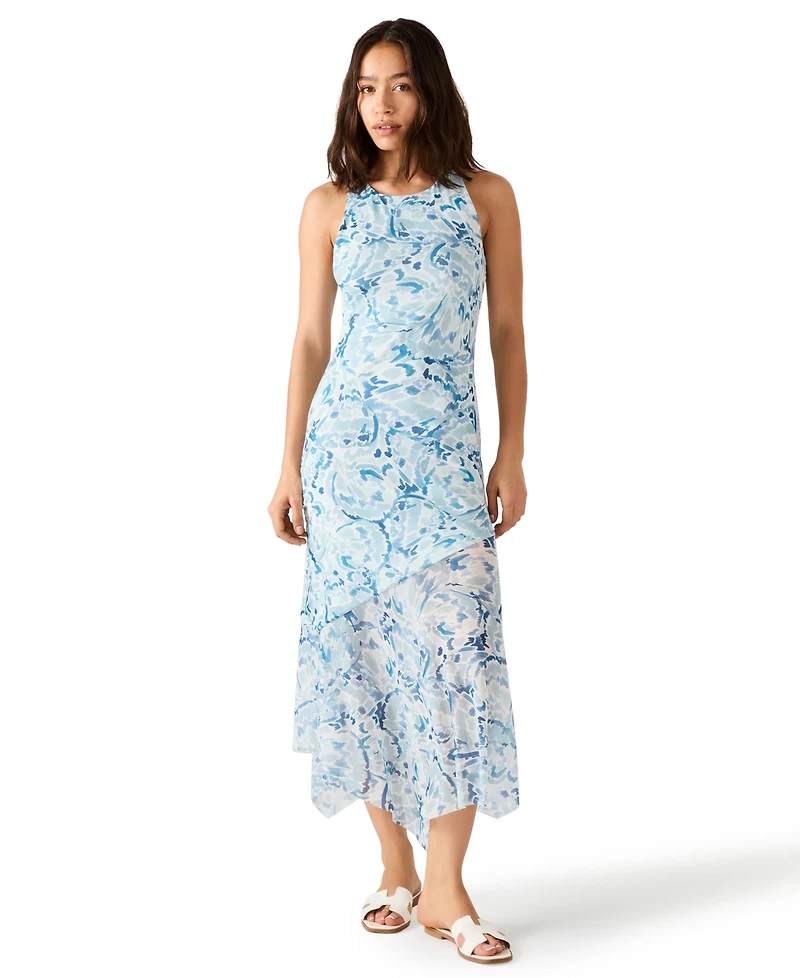 Steve Madden Women's Lanetta High Neck Maxi Dress