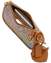 Coach Swinger Mini Crystal Signature Jacquard Shoulder Bag 20