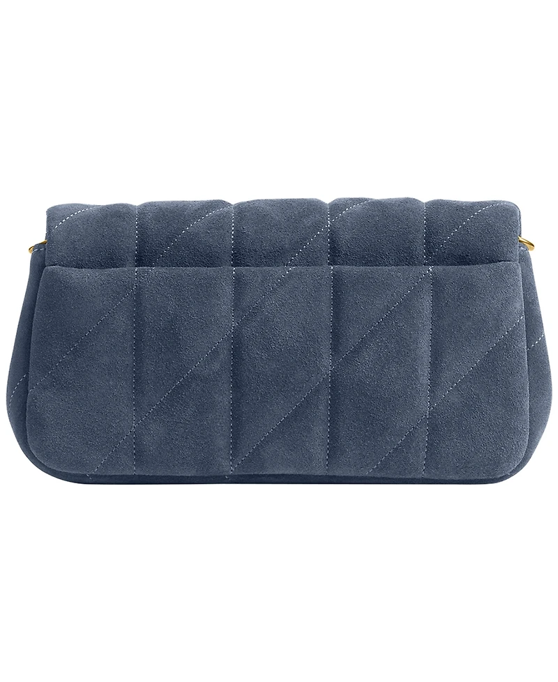 Coach Tabby Mini Quilted Suede Crossbody Bag